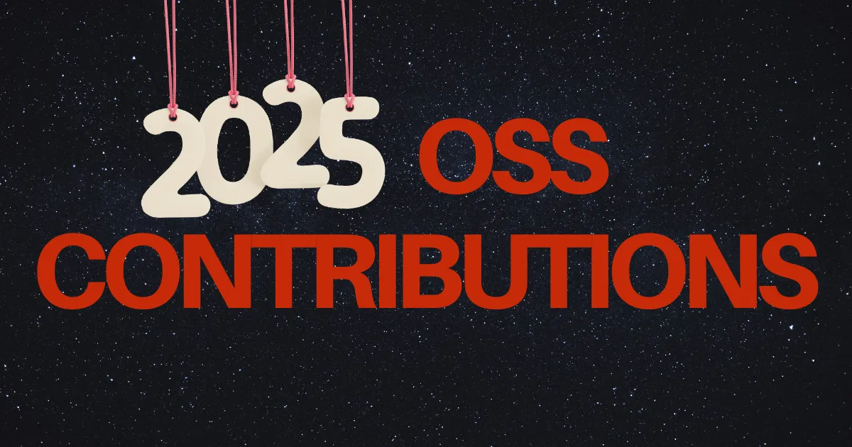 OSS contributions in 2025